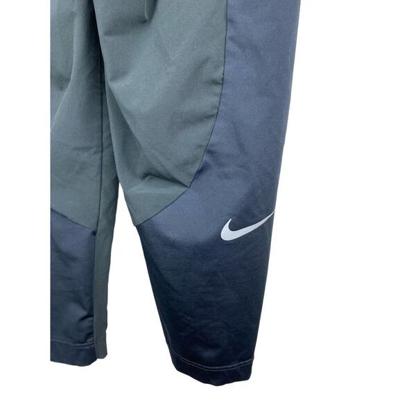 Nike Dri-Fit Women's S Black Elastic Drawstring Waist Crop Running Pants - Picture 4 of 7